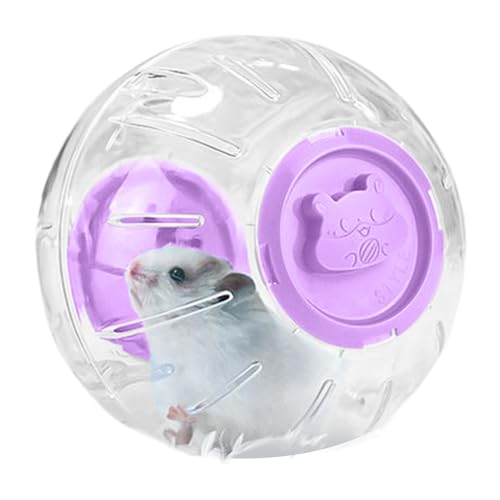 Hamster Exercise Ball, Interactive Pet Accessories, Small Animal Fitness Toy with Ventilated Design and Sturdy Construction for Cage Floor and Outdoor Play von Iouyjiu