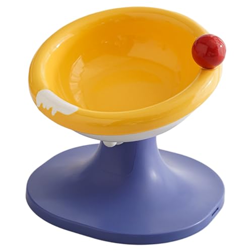 Iouyjiu Cat Feeder, Raised Cat Bowls Elevated Ergonomic Stand, Adjustable Height Deep Tilted Pet Dishes, Non-Slip Stable Base for Indoor Small Cats and Kittens Feeding Iouyjiu Cat Feeder, Raised Cat Bowls Elevated Ergonomic Stand, Adjustable Height Deep Tilted Pet Dishes, Non-Slip Stable Base for Indoor Small Cats and Kittens Feeding von Iouyjiu
