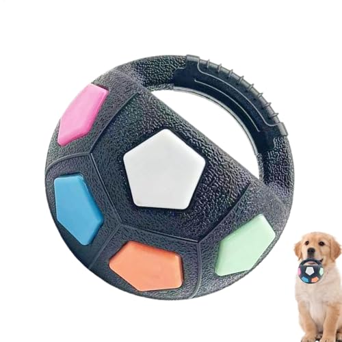 Iouyjiu Dog Chew Ball, Interactive Squeaky Toy, Tough Rubber Fetch Ball, Bite-Resistant Design, M/L Dogs, Training and Play, Dog Engaged for Hours, 284g Transparent Schwarz Iouyjiu Dog Chew Ball, Interactive Squeaky Toy, Tough Rubber Fetch Ball, Bite-Resistant Design, M/L Dogs, Training and Play, Dog Engaged for Hours, 284g Transparent Schwarz von Iouyjiu