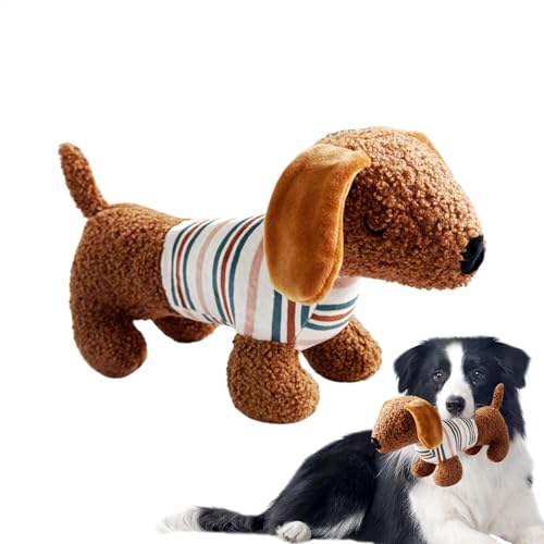 Iouyjiu Dog Toy, Aggressive Chew Toys, Pet Chewer Toy with Sturdy, Squeaky and Soft Interactive Design for Training, Tugging, or Fetching, 11.81x4.72x6.69 Inches Iouyjiu Dog Toy, Aggressive Chew Toys, Pet Chewer Toy with Sturdy, Squeaky and Soft Interactive Design for Training, Tugging, or Fetching, 11.81x4.72x6.69 Inches von Iouyjiu