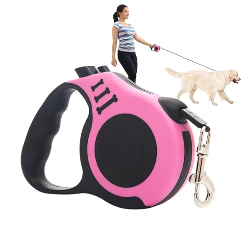 Iouyjiu Einziehbare Hundepläne zum Gehen, einziehbare Haustier-Vorschub – Zugseil für Haustiere – schweres Traktionsseil für Haustiere | Ergonomischer Griff Iouyjiu Einziehbare Hundepläne zum Gehen, einziehbare Haustier-Vorschub – Zugseil für Haustiere – schweres Traktionsseil für Haustiere | Ergonomischer Griff von Iouyjiu