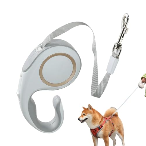 Iouyjiu Einziehbare Leinen | Roll-Leine für alle Rassen | Robustes Seil mit rutschfestem Griff für Hunde, Katzen und Welpen aller Rassen von Iouyjiu
