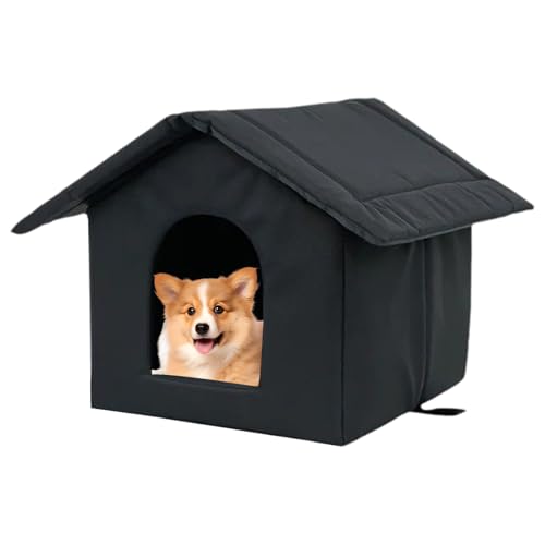 Iouyjiu Katzenhaus für den Außenbereich – wetterfester Unterschlupf für Katzen im Freien | Korb für Sommer, Winter, Garten, Balkon, Innenhof, Hof, Zimmer von Iouyjiu