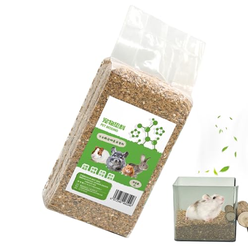 Iouyjiu Katzentoilette für Hamster, natürliche Einstreu für Rennmäuse mit Geruchskontrolle | Substrat für Terrarium, Rennmäuse, Mäuse, Igel, Frettchen, , Henne, Chinchilla, Innen- und von Iouyjiu