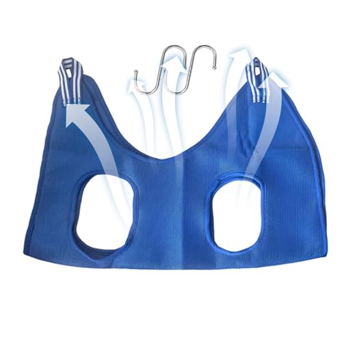 Iouyjiu Pflegehängematte, Entspannungs-Haustierpflege-Sling-, Entspannungshängematte, Entspannungs-Katzenpflege-Rückhaltesystem, Katzenhänger, verstellbares, atmungsaktives Pflegebett für die Iouyjiu Pflegehängematte, Entspannungs-Haustierpflege-Sling-, Entspannungshängematte, Entspannungs-Katzenpflege-Rückhaltesystem, Katzenhänger, verstellbares, atmungsaktives Pflegebett für die von Iouyjiu