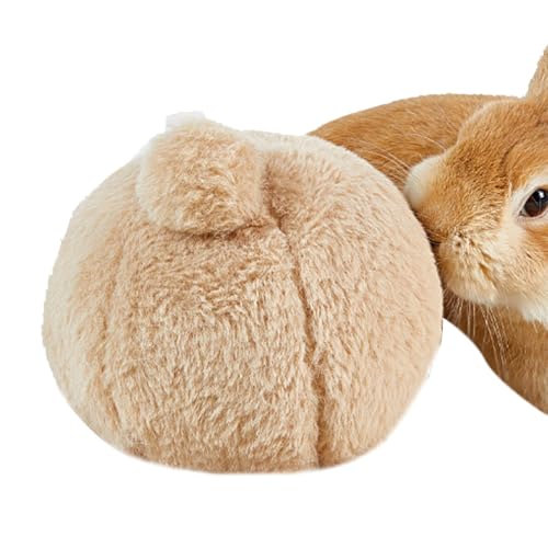 Iouyjiu Rabbit Toys, Plush Hamster Enrichment Toys, Interactive Chinchilla Chewing Devices, Comfort Hugging Tools with Ultra-Soft, Pet Safe Fabric for Small Pets, 6.69x6.69 Inches von Iouyjiu