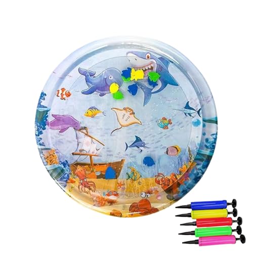 Iouyjiu Sensory Play Matte, Pet Cooling Pad, Interactive Water Mat, Soft Comfortable Texture, Sturdy , made from robust PVC material, 39.37 inches Iouyjiu Sensory Play Matte, Pet Cooling Pad, Interactive Water Mat, Soft Comfortable Texture, Sturdy , made from robust PVC material, 39.37 inches von Iouyjiu