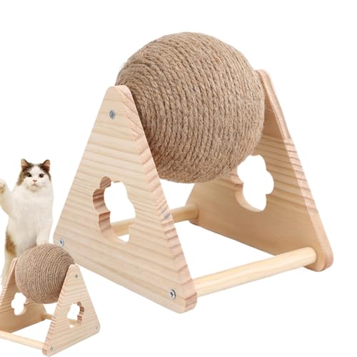 Iouyjiu Sisal Ball Scratcher, Cat Sisal Toy, Kitten Scratching Ball with Safe and Non Toxic Material for Entertainment, Scratch Time, or Playtime Fun of Any Pets, 1 Piece Iouyjiu Sisal Ball Scratcher, Cat Sisal Toy, Kitten Scratching Ball with Safe and Non Toxic Material for Entertainment, Scratch Time, or Playtime Fun of Any Pets, 1 Piece von Iouyjiu
