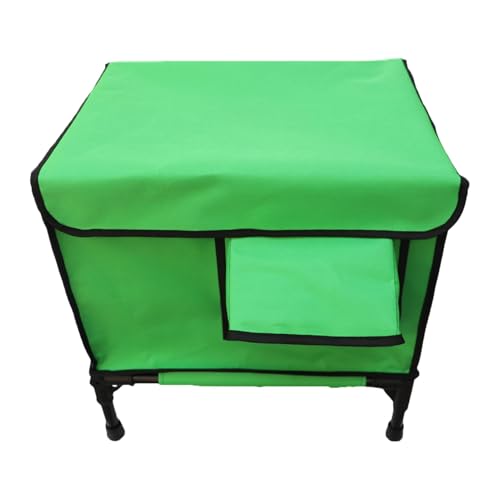 Outdoor Feral Cat House, Winter Ferals Cat Elevated Shelter, Strong Metal Structures, Pet Sleeping Tool, Constructed with a Reinforced Metal Structure for Garden, 1 Piece Outdoor Feral Cat House, Winter Ferals Cat Elevated Shelter, Strong Metal Structures, Pet Sleeping Tool, Constructed with a Reinforced Metal Structure for Garden, 1 Piece von Iouyjiu