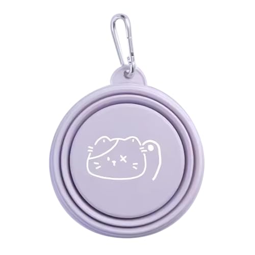 Pet Folding Bowls, Travel -Friendly Foldable Dog Water Bowl, Portable Feeding & Watering Dish, Compact Cat & Dog Drinking Bowls with Carabiner, Ideal for Strolling, Camping & Hiking Pet Folding Bowls, Travel -Friendly Foldable Dog Water Bowl, Portable Feeding & Watering Dish, Compact Cat & Dog Drinking Bowls with Carabiner, Ideal for Strolling, Camping & Hiking von Iouyjiu