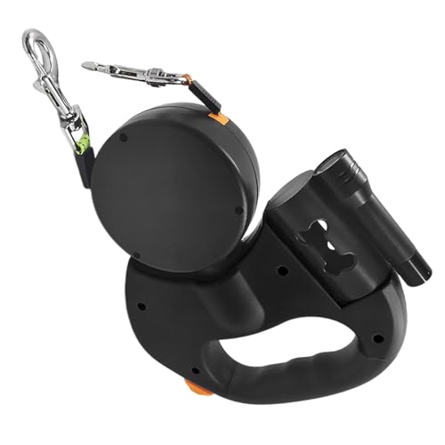 Retractable Dog Leash, No Pull Pet Lead, Led Light Collar Accessory, Heavy Duty Nylon Strap Ergonomic Anti Slip Handle for Night Walk Training Jogging Travel, 9.84x7.87x1.97 Inches Retractable Dog Leash, No Pull Pet Lead, Led Light Collar Accessory, Heavy Duty Nylon Strap Ergonomic Anti Slip Handle for Night Walk Training Jogging Travel, 9.84x7.87x1.97 Inches von Iouyjiu