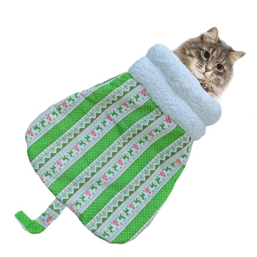 Warmes Katzennest für Winter, Plüschtierbett für kleine Katzen, weich und kuschelig, waschbar, Winter-Katzenbett, Anti-Freeze Katze, Schlafsack, doppelschichtige Katzennest, Katzennest, Katzenbett, Warmes Katzennest für Winter, Plüschtierbett für kleine Katzen, weich und kuschelig, waschbar, Winter-Katzenbett, Anti-Freeze Katze, Schlafsack, doppelschichtige Katzennest, Katzennest, Katzenbett, von Iouyjiu