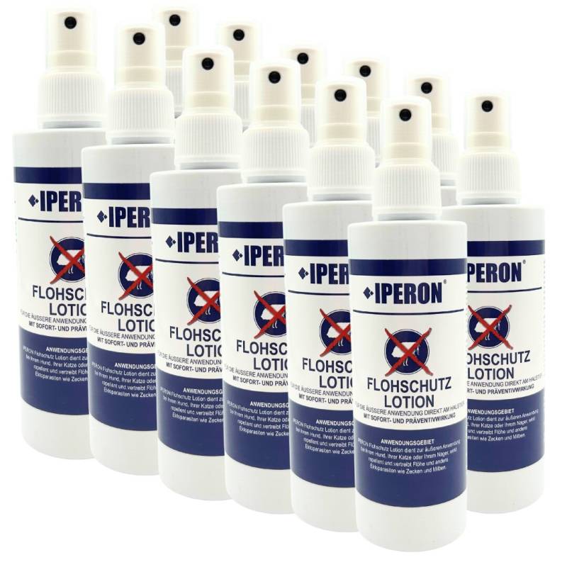 12 x 200 mI IPERON® Flohschutz Lotion von Iperon