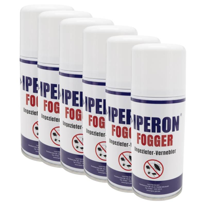 6 x 150 ml IPERON® Fogger Ungeziefer-Vernebler von Iperon