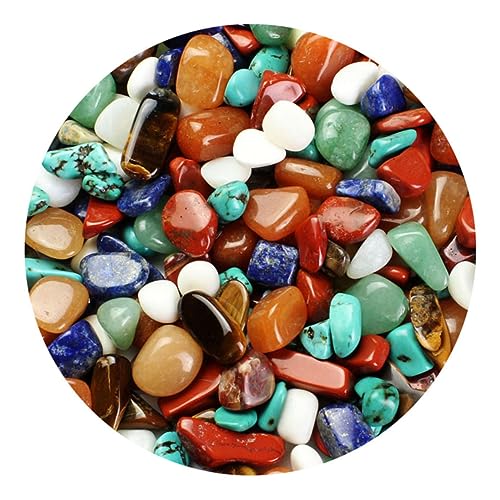 Ipetboom 50 G Gemischte Steinsammlung Bergkristall Gelber Achat Tigerauge Roter Achat Aventurin Zum Lernen von Ipetboom
