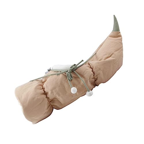 Ipetboom Zusammenklappbarer Katzentunnel Lotuswurzel-Design Kätzchen-hängebett Flanellmaterial Einfache Aufbewahrung Ipetboom Zusammenklappbarer Katzentunnel Lotuswurzel-Design Kätzchen-hängebett Flanellmaterial Einfache Aufbewahrung von Ipetboom