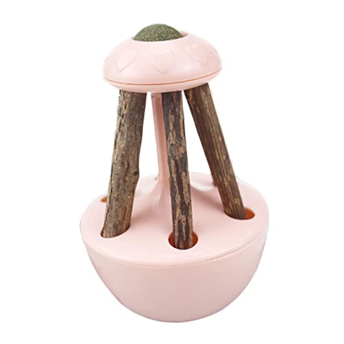 Ipetboom 1 STK Lutscherbecher Zahnreinigungsspielzeug praktisches Katzenspielzeug Beißspielzeug Spielzeuge Tumbler-Spielzeug Katzen kauen Spielzeug Kätzchen Katzenball Rosa Ipetboom 1 STK Lutscherbecher Zahnreinigungsspielzeug praktisches Katzenspielzeug Beißspielzeug Spielzeuge Tumbler-Spielzeug Katzen kauen Spielzeug Kätzchen Katzenball Rosa von Ipetboom
