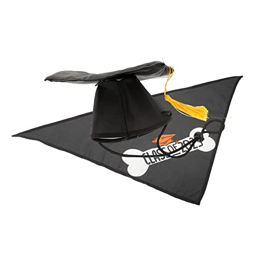 Ipetboom Haustier-abschlussmütze Hundemütze Mit Bandana Baumwoll-Polyester-Material Bequeme Haustierkostüme Ipetboom Haustier-abschlussmütze Hundemütze Mit Bandana Baumwoll-Polyester-Material Bequeme Haustierkostüme von Ipetboom