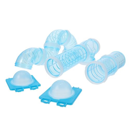 Ipetboom 12-teiliges Hamster-röhrenmodul-Set Rennmaus-Spielzeug Hamster-zubehör Aus Kunststoff von Ipetboom