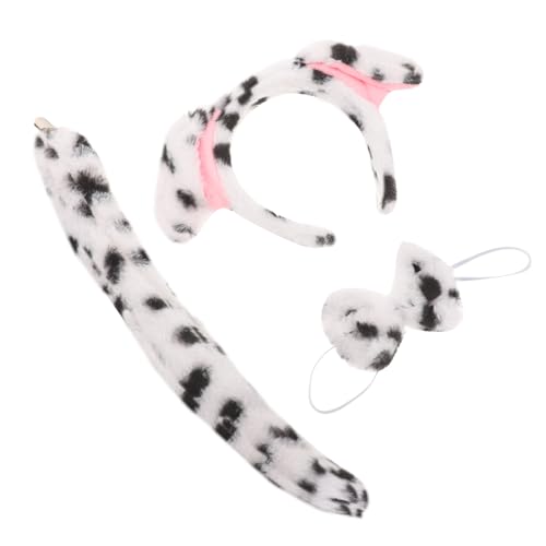 Ipetboom 1 Satz Pudding -Hund -Stirnband -Set Ohr Zubehör Für Haarband Flauschiges Tierkostüm Schwanzprop Tier Stirnband Fliege Cosplay-hundekostüm Plüsch Ipetboom 1 Satz Pudding -Hund -Stirnband -Set Ohr Zubehör Für Haarband Flauschiges Tierkostüm Schwanzprop Tier Stirnband Fliege Cosplay-hundekostüm Plüsch von Ipetboom