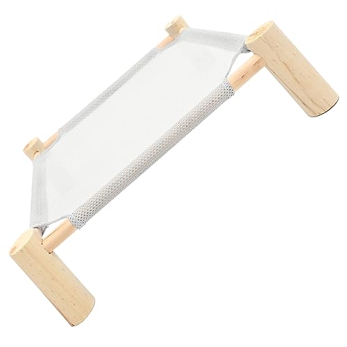 Ipetboom Reptilien Schaukel Spielzeug Kreative Hängematte Bett Holz Rack Reptil Hängematte Für Haustier Zubehör von Ipetboom