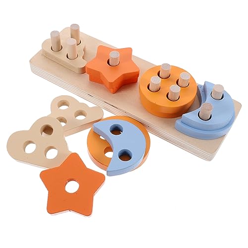 Ipetboom Papageien-Puzzle Vogel-stapelblock Vogelkäfig-Spielzeug Puzzle-Spiele Papageien-trainingsspielzeug für Papageien Sittiche Nymphensittiche Ipetboom Papageien-Puzzle Vogel-stapelblock Vogelkäfig-Spielzeug Puzzle-Spiele Papageien-trainingsspielzeug für Papageien Sittiche Nymphensittiche von Ipetboom