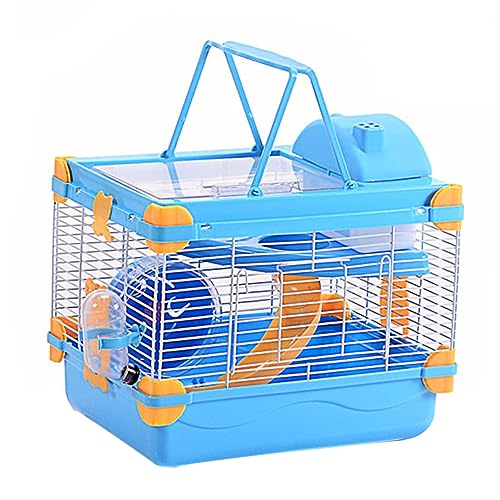Ipetboom 1 Set Haustier Hamster Villa Mit Acryl Haustier Käfig Doppel Schicht Orange Übung Rad Ipetboom 1 Set Haustier Hamster Villa Mit Acryl Haustier Käfig Doppel Schicht Orange Übung Rad von Ipetboom