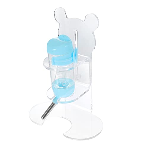 Ipetboom Hamster Trinkflasche Mit Ständer 1 Set Hamster Flaschenkäfig Tränke Verstellbarer Ständer Wasserspender Hamster Trinknapf Käfig Wasserflaschen Hamster Trinkspender Trinkflaschen Mit Halter von Ipetboom