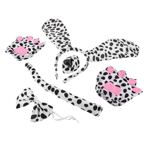 Ipetboom 1 Set Hundeohren Stirnband Fliege Nase Handschuhe Haustierzubehör Für Hunde Hundekostüm Jungen Und Mädchen Ipetboom 1 Set Hundeohren Stirnband Fliege Nase Handschuhe Haustierzubehör Für Hunde Hundekostüm Jungen Und Mädchen von Ipetboom