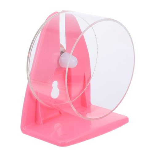Ipetboom 1 Stück Laufrad Für Hamster Hamsterrad Geräuschloses Hamster-Übungsspielzeug Meerrad Laufzubehör Für Hamster Geräuschloser Hamster-Läufer Geräuschloses Rad Acryl Rosa Ipetboom 1 Stück Laufrad Für Hamster Hamsterrad Geräuschloses Hamster-Übungsspielzeug Meerrad Laufzubehör Für Hamster Geräuschloser Hamster-Läufer Geräuschloses Rad Acryl Rosa von Ipetboom