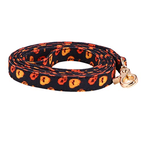 Ipetboom 1 Stück Halloween-kürbis-Muster Hundeleine Haustierbedarf Halloween Hund Leicht und Einfach Zu Verstauen Ipetboom 1 Stück Halloween-kürbis-Muster Hundeleine Haustierbedarf Halloween Hund Leicht und Einfach Zu Verstauen von Ipetboom