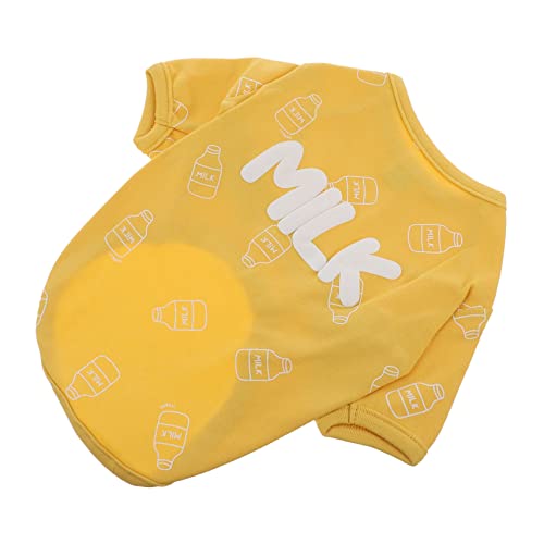 Ipetboom 1pc Atmungsaktive Baumwolle Hund Shirt Welpen Outfit Komfortable Entzückende Hund Kleidung Ipetboom 1pc Atmungsaktive Baumwolle Hund Shirt Welpen Outfit Komfortable Entzückende Hund Kleidung von Ipetboom