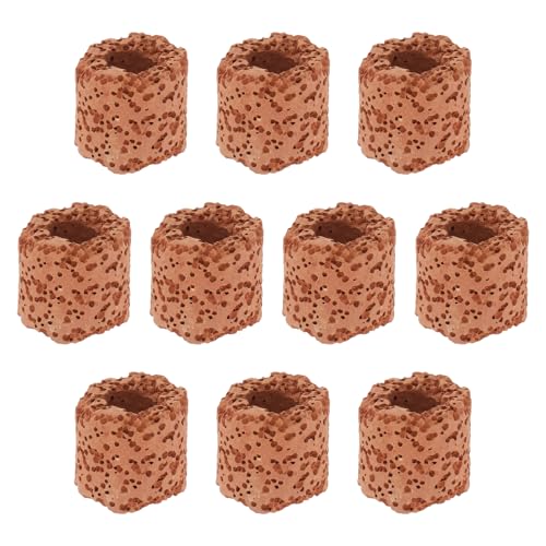 Ipetboom 10 Stück kleine Pflanzen Aquarium Landschaft fester Ring Wasserpflanze Schwerkraft Ring Aquarium Pflanze Fixringe Aquarium Dekorationen Gras Ringe Wasserpflanzenhalter Wasserpflanzen von Ipetboom