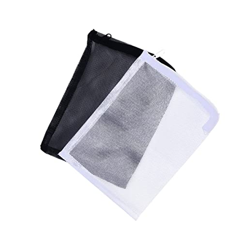 Ipetboom Netzbeutel für Aquarien Vom Typ Y 10 Stück 15 X 25 cm Weiß/schwarz Material mit Reißverschluss Ideal für Die Wartung Von Aquarien Ipetboom Netzbeutel für Aquarien Vom Typ Y 10 Stück 15 X 25 cm Weiß/schwarz Material mit Reißverschluss Ideal für Die Wartung Von Aquarien von Ipetboom