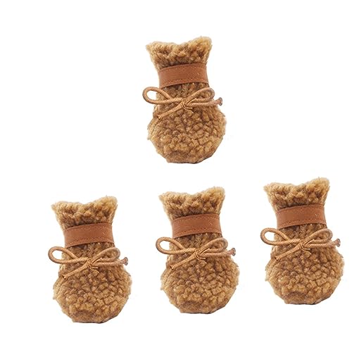 Ipetboom 3er-Set Schneestiefel Für Hunde Hundeschuhe – Hundeschuhe Aus Plüsch Bequeme Outdoor-haustierschuhe 4 Stück X 3 Ipetboom 3er-Set Schneestiefel Für Hunde Hundeschuhe – Hundeschuhe Aus Plüsch Bequeme Outdoor-haustierschuhe 4 Stück X 3 von Ipetboom