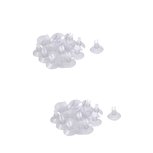 Ipetboom 2 Sets Abnehmbare Cups für Aquarium Airline Holder Clip Nicht Einfach Einzurichten 60 Stück * 2 von Ipetboom