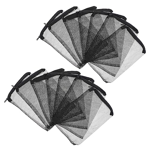Ipetboom Maschenfilter 15St Fischbeckenfilter Winkelmasche Mikrofilter für Aquarien Aquariumzubehör wasserreiniger hauswasserfilter Mesh-Taschen reißverschluss Netzbeutel für Aquarien von Ipetboom