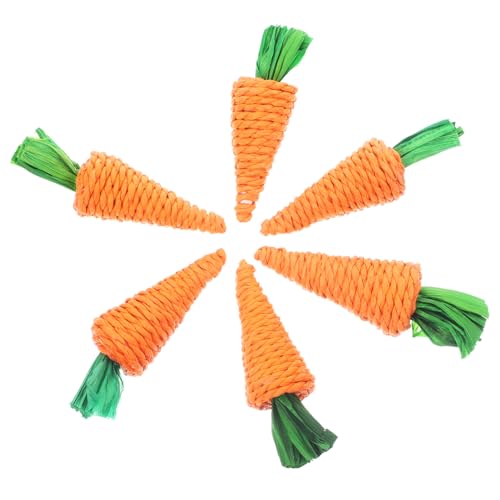Ipetboom 18 STK Zäher Strohrettich Beißspielzeug Leckereien für Kleintiere Kaninchenspielzeug Spielzeuge Hasenspielzeug Ratte behandelt Hamster gewebtes Spielzeug Karotte Snack Geschirr Ipetboom 18 STK Zäher Strohrettich Beißspielzeug Leckereien für Kleintiere Kaninchenspielzeug Spielzeuge Hasenspielzeug Ratte behandelt Hamster gewebtes Spielzeug Karotte Snack Geschirr von Ipetboom