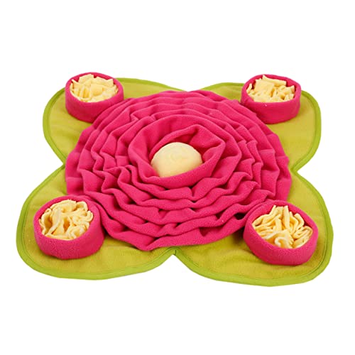 Ipetboom 1stk Spielzeug Decke Für Haustiere Strumpf Schnüffelmatte Spielzeug-Haustiere Snack-fütterungsmatte Slow Feeder Matte Für Hunde Hundefutter Polarfleece Vierblättriges Kleeblatt Ipetboom 1stk Spielzeug Decke Für Haustiere Strumpf Schnüffelmatte Spielzeug-Haustiere Snack-fütterungsmatte Slow Feeder Matte Für Hunde Hundefutter Polarfleece Vierblättriges Kleeblatt von Ipetboom