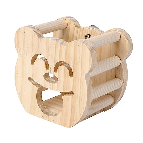 Ipetboom Futternapf Aus Holz für Meerschweinchen Futternapf Grasständer Sicherer Heuspender Beige Ipetboom Futternapf Aus Holz für Meerschweinchen Futternapf Grasständer Sicherer Heuspender Beige von Ipetboom