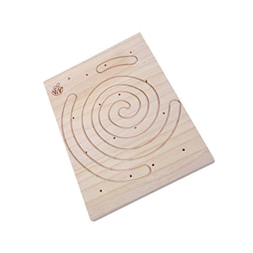 Ipetboom Holz-schleifbrett für Hamster Kratzbrett für Käfigspielzeug Kleintierbedarf Ipetboom Holz-schleifbrett für Hamster Kratzbrett für Käfigspielzeug Kleintierbedarf von Ipetboom