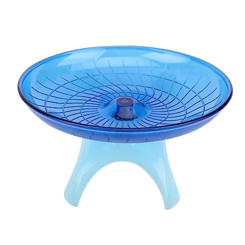 Ipetboom Laufrad mit Fliegender Untertasse für Hamster Geräuschloses Trainingsspielzeug für Haustiere rutschfeste Scheibe Bequemes Material Eigenständiges Design Ipetboom Laufrad mit Fliegender Untertasse für Hamster Geräuschloses Trainingsspielzeug für Haustiere rutschfeste Scheibe Bequemes Material Eigenständiges Design von Ipetboom