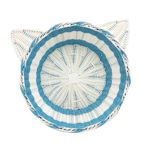 Ipetboom Niedliche Form Rattan Hundehütte Bequemes Warmes Bett Für Katzen Hunde Zufällige Farbe Ipetboom Niedliche Form Rattan Hundehütte Bequemes Warmes Bett Für Katzen Hunde Zufällige Farbe von Ipetboom