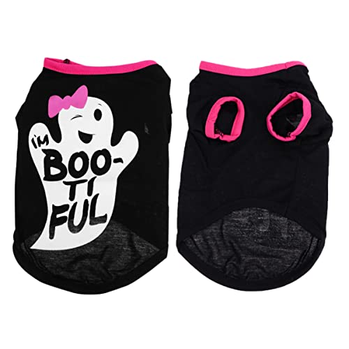 Ipetboom 1pc Haustier Halloween Entzückende Weihnachten Themed Druck Hund T-Shirt Haustier Kleidung Für Hund Cliers Ipetboom 1pc Haustier Halloween Entzückende Weihnachten Themed Druck Hund T-Shirt Haustier Kleidung Für Hund Cliers von Ipetboom
