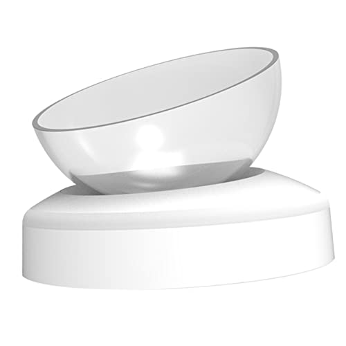 Ipetboom 1Stk Haustiernapf Katzennapf Katzennapfstation Kleiner hundewassernapf Katzennäpfe Futter Wassernapf Katzenfutter füttern Zubringer Combo-Platte Trinkbrunnen Wasserschale Plastik von Ipetboom