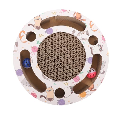 Ipetboom Stabiles Katzenkratzbrett Katzen-kratzspielzeug Glocke Klein Rund Größe 3 Zum Krallenschleifen Der Katze Ipetboom Stabiles Katzenkratzbrett Katzen-kratzspielzeug Glocke Klein Rund Größe 3 Zum Krallenschleifen Der Katze von Ipetboom