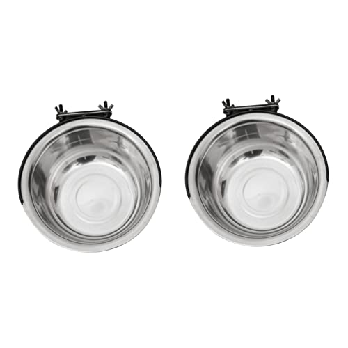 Ipetboom 2 STK Vogelfutternapfbecher Katzenschüssel Langsam Füttern Zwinger Wassernapf Hängend Vogelnäpfe Für Käfig Coop-Becher Aus Edelstahl Futterautomat Für Vögel Reisen Puzzle Metall Ipetboom 2 STK Vogelfutternapfbecher Katzenschüssel Langsam Füttern Zwinger Wassernapf Hängend Vogelnäpfe Für Käfig Coop-Becher Aus Edelstahl Futterautomat Für Vögel Reisen Puzzle Metall von Ipetboom