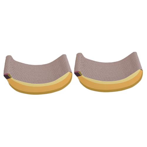 Ipetboom 2 STK Banana Corrugated Cat Kratzbaum Haustierteppich Katze Kratzmatte Haustier+Teppich Katze Spielmatte Kratzbrett Aus Sisal Katzenkratzteppich Drinnen Kleinkind Schleifbrett Ipetboom 2 STK Banana Corrugated Cat Kratzbaum Haustierteppich Katze Kratzmatte Haustier+Teppich Katze Spielmatte Kratzbrett Aus Sisal Katzenkratzteppich Drinnen Kleinkind Schleifbrett von Ipetboom