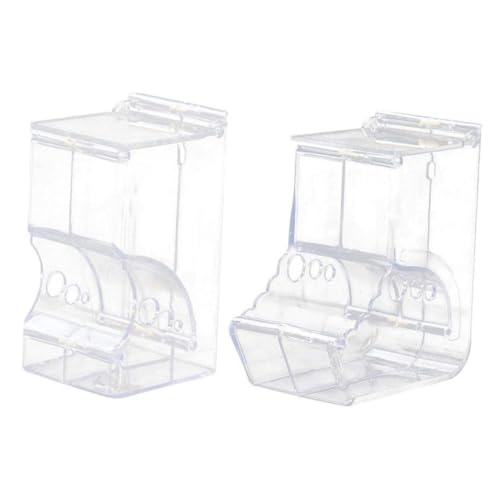 Ipetboom 2er-Pack Futterspender Aus Acryl Für Hamster Automatischer Futterspender Schallwand Leicht Zu Überprüfen Verbleibendes Getreide Heimtierbedarf Ipetboom 2er-Pack Futterspender Aus Acryl Für Hamster Automatischer Futterspender Schallwand Leicht Zu Überprüfen Verbleibendes Getreide Heimtierbedarf von Ipetboom