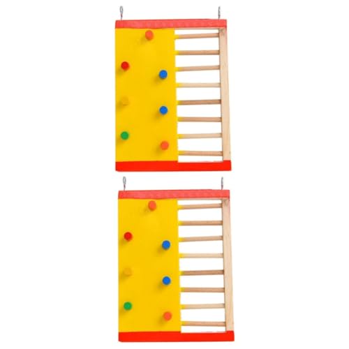 Ipetboom 2 Stück Buntes Hamsterleiter-Spielzeug Kletterleiter Spielzeug Für Hamster Vogel Kleintierspielzeug Zubehör Ipetboom 2 Stück Buntes Hamsterleiter-Spielzeug Kletterleiter Spielzeug Für Hamster Vogel Kleintierspielzeug Zubehör von Ipetboom